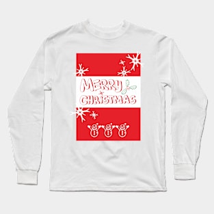 CHRISTMAS SNOWMAN Long Sleeve T-Shirt